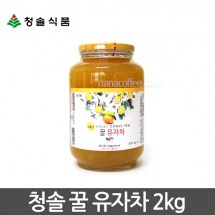 청솔푸드 꿀 유자차 2kg